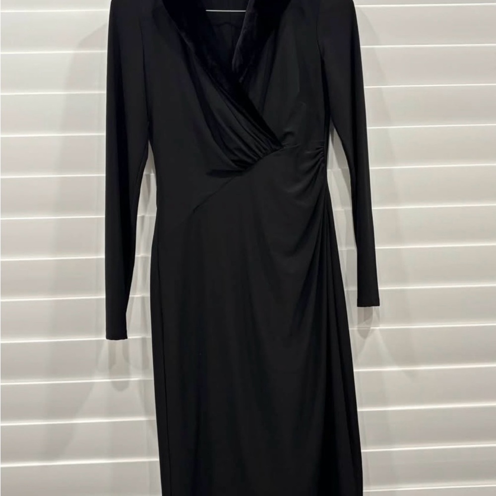 Ralph Lauren Black Long Sleeve Dress